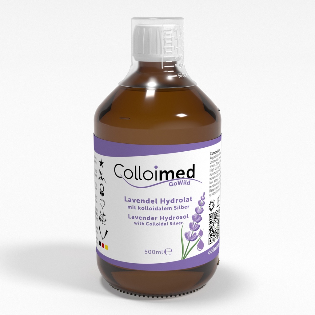 GoWild – Lavendelhydrolat mit kolloidalem Silber