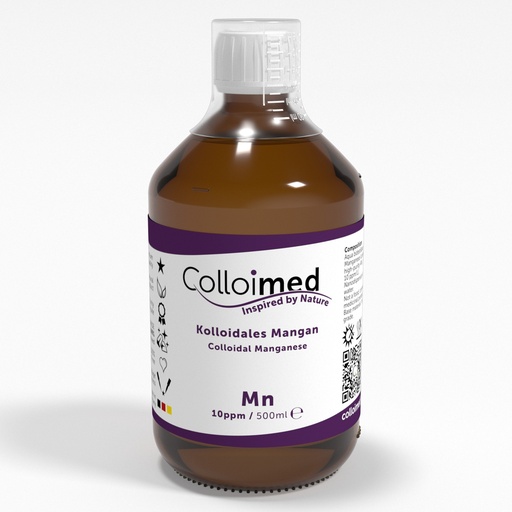 Colloimed Kolloidales Mangan 10 ppm | Hochvolt-Verfahren
