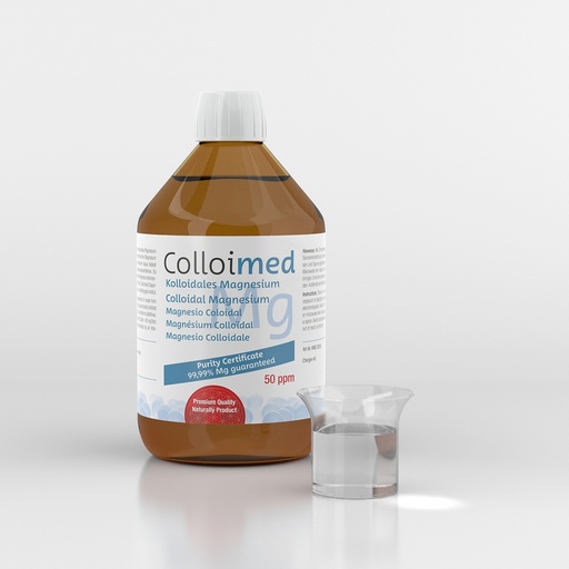 [KMG01050] Colloimed Kolloidales Magnesium 50ppm 100ml - Mg 99,99%