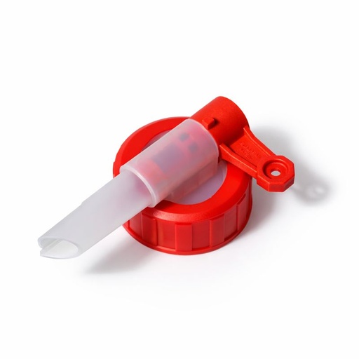 Auslaufhahn für 5L-Kanister – mit rotem Hebel & EPE-Dichtung (ND45)