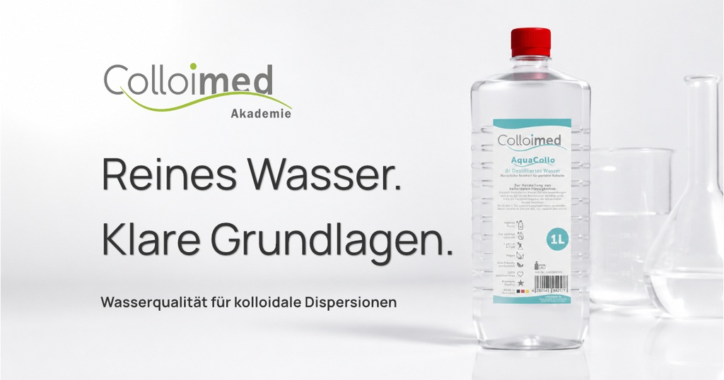 Wasserqualität bei kolloidalen Dispersionen
