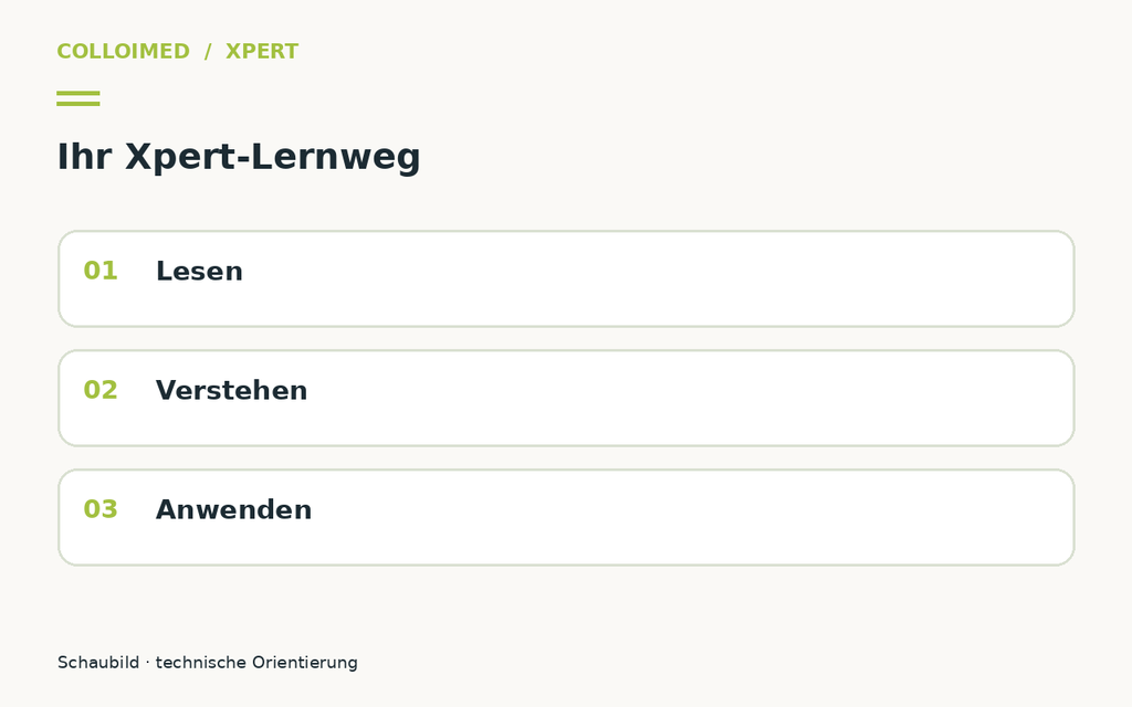 Xpert Kolloidgenerator: Einstieg und Kursübersicht